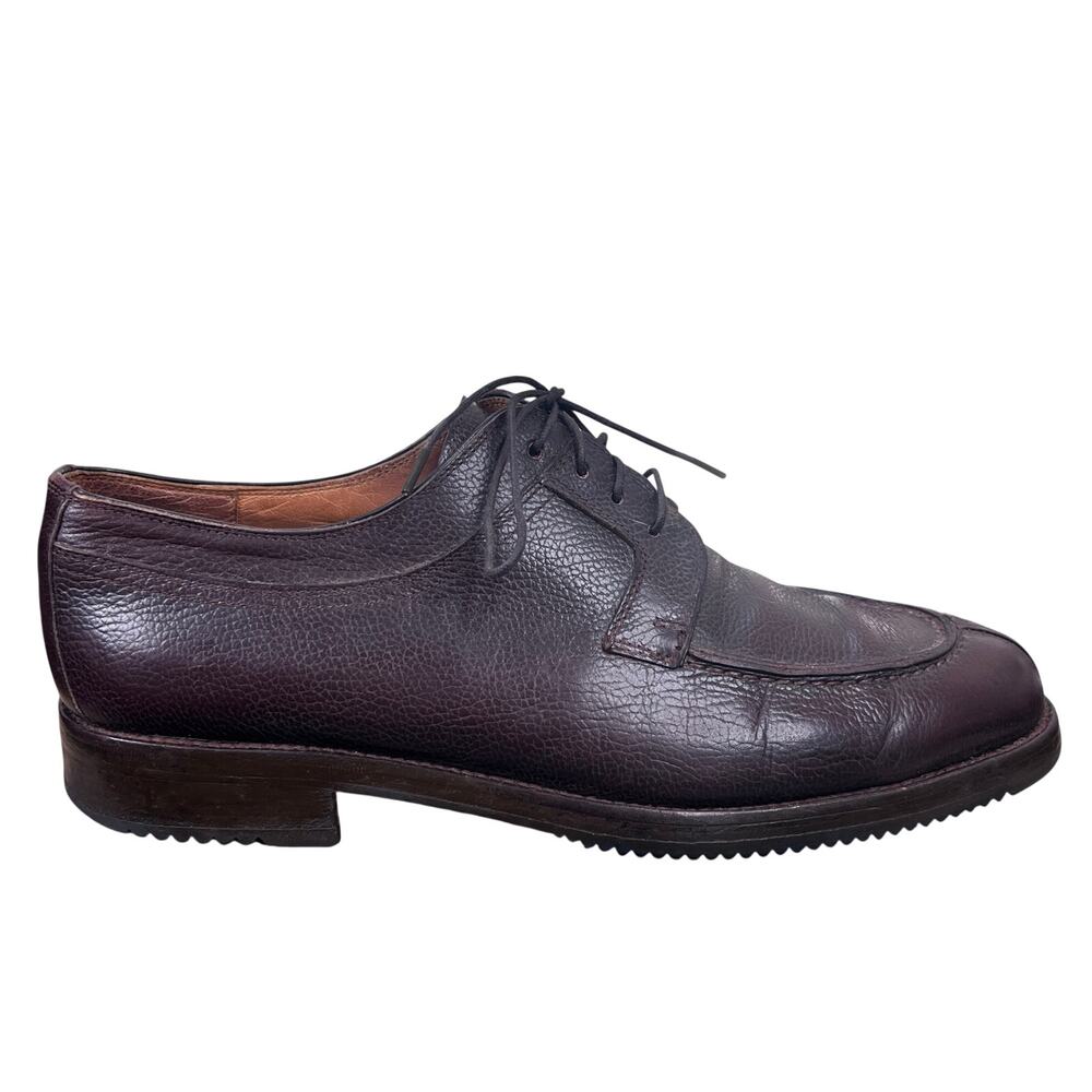 Vintage To Boot New York Adam Derrick Brown Apron Toe Derby Shoes Size 8.5